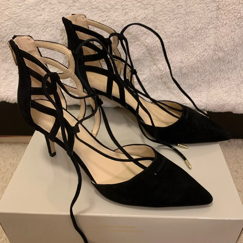 Marc Fisher Suede Heels 🖤 - Picture 2 of 7